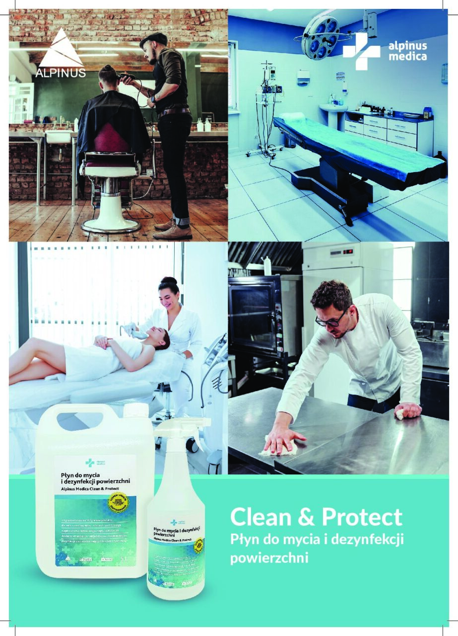 Alpinus Medica Clean and Protect - ulotka